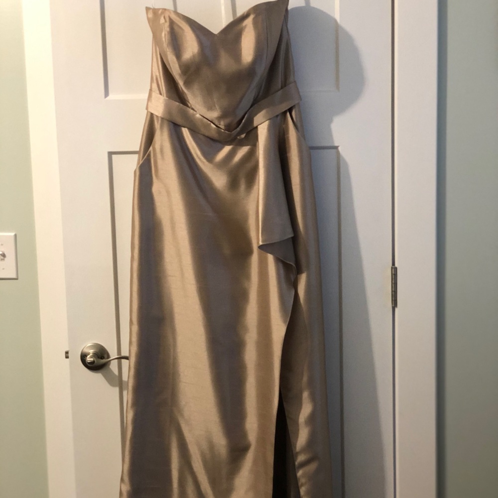 Strapless Sweetheart Neck Formal Dress